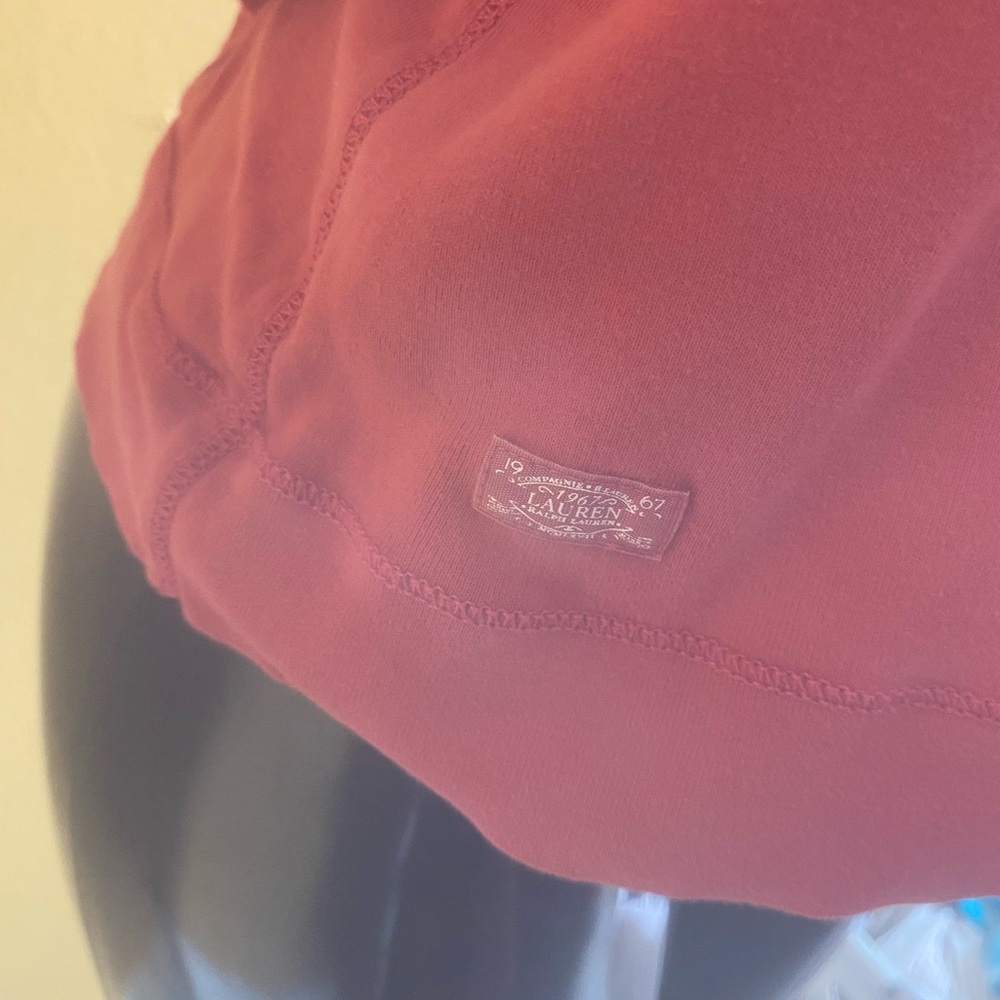 Ralph Lauren Orange Pink Boxy Relaxed Tee - Picture 2 of 5